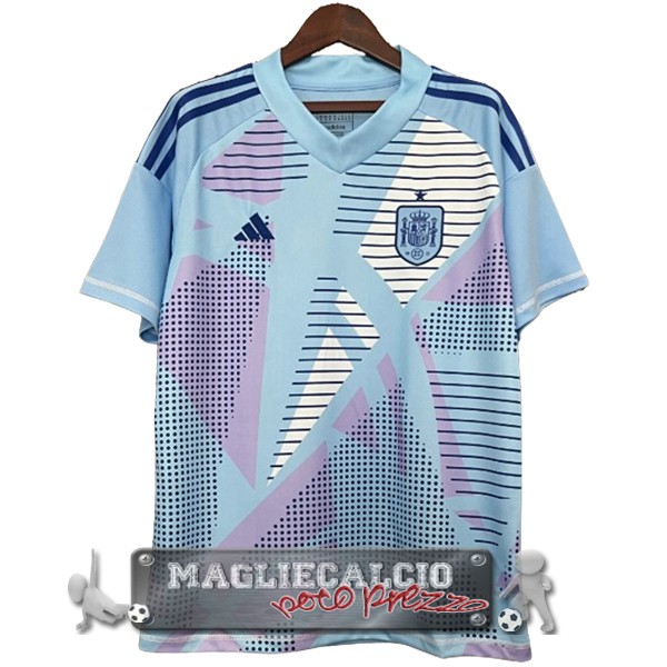 Tailandia Portiere Maglia Calcio Spagna 2024 Azul
