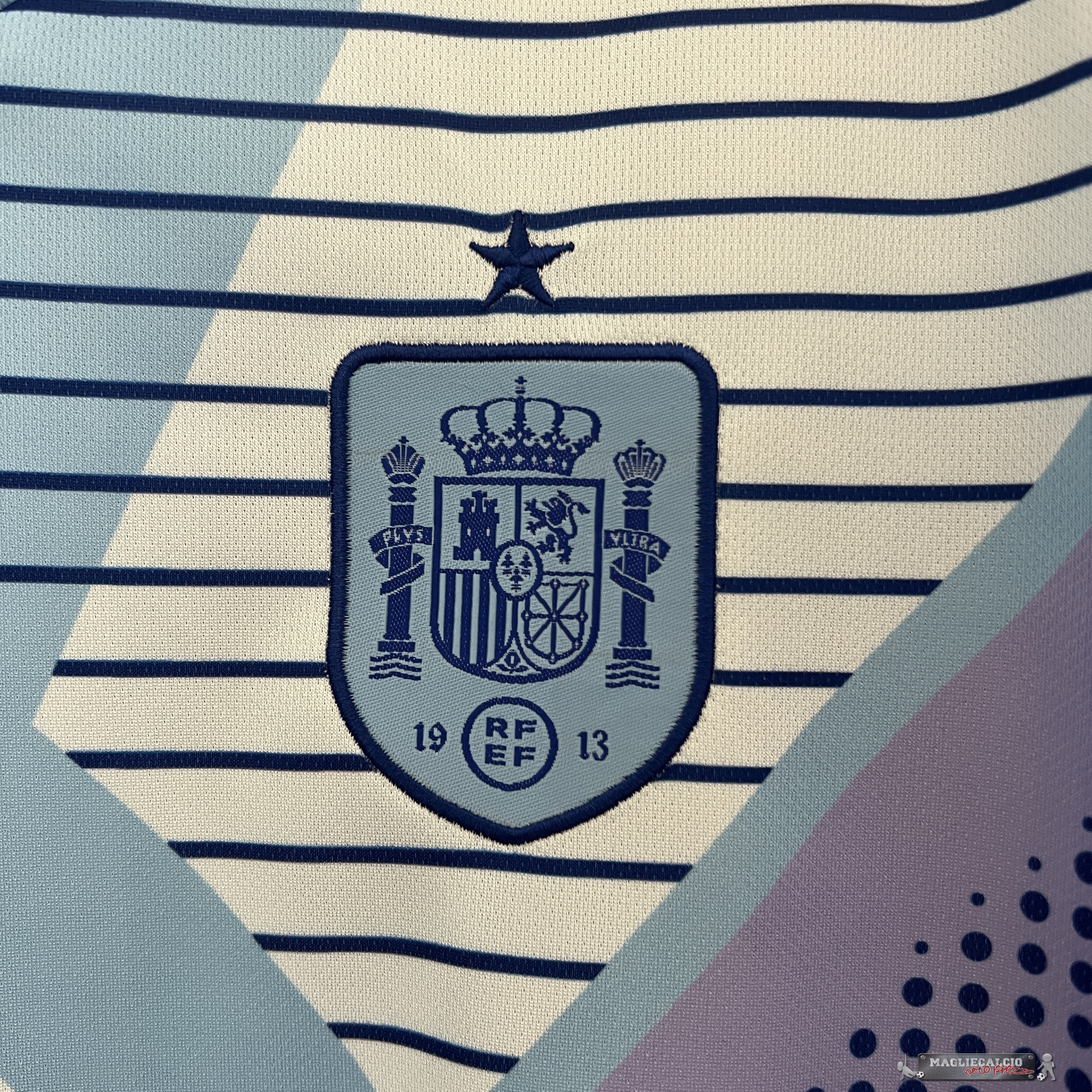 Tailandia Portiere Maglia Calcio Spagna 2024 Azul