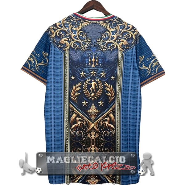 Tailandia Speciale Maglia Calcio Italia 2024 Amarillo Azul