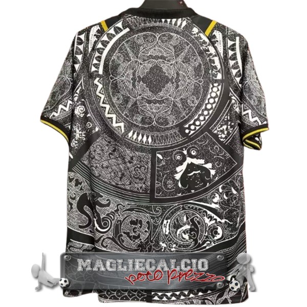 Tailandia Speciale Maglia Calcio Italia 2024 Negro Gris