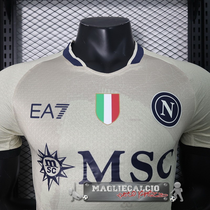 Tailandia Speciale Maglia Calcio Napoli 2023-24 Amarillo