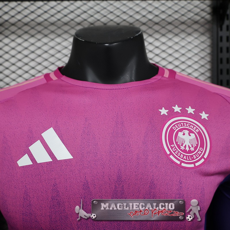 Thailandia Away Giocatori Manica Lunga Germania 2024 Purpura