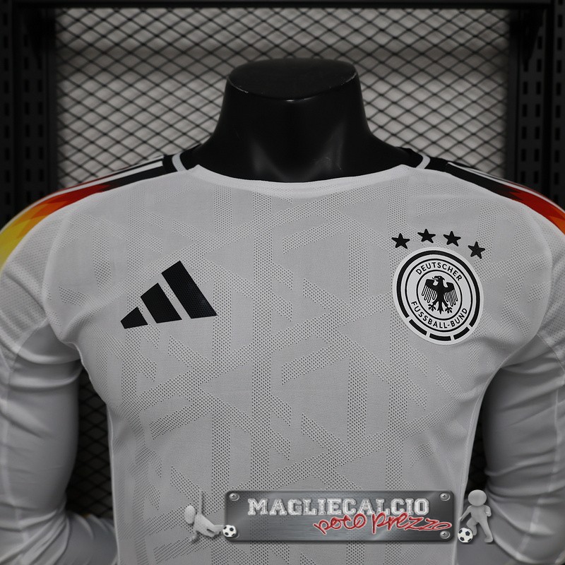Thailandia Home Giocatori Manica Lunga Germania 2024 Blanco
