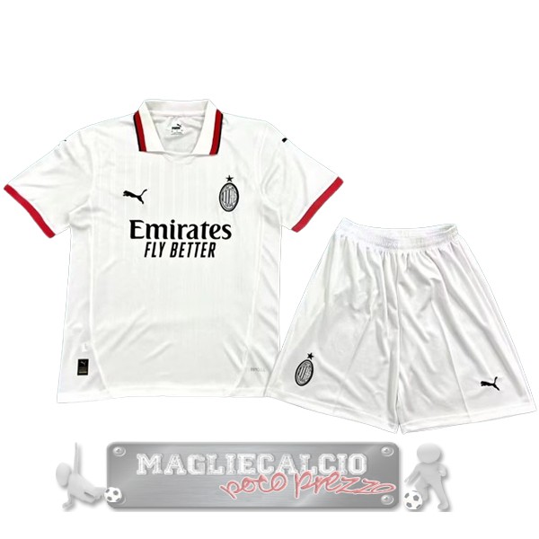Away Maglia Calcio Set Completo Uomo AC Milan 2024 2025