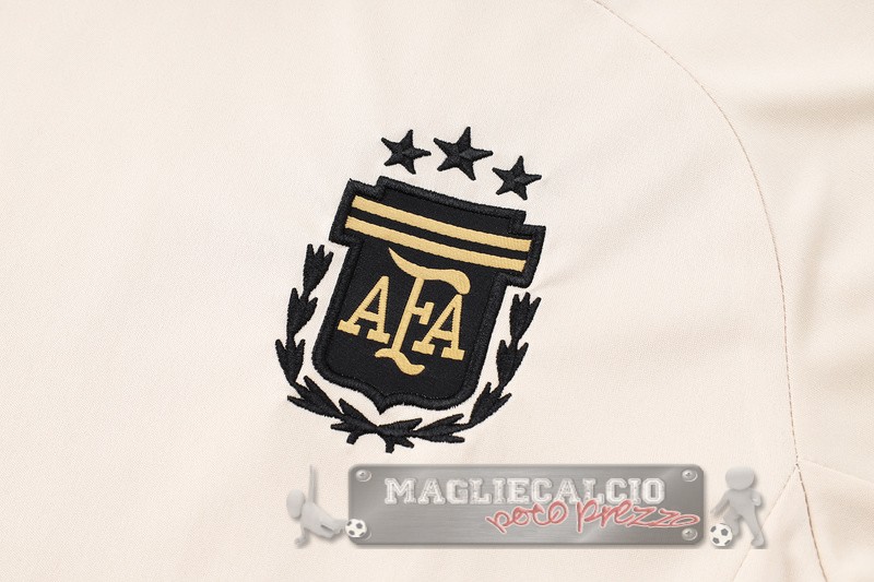 Formazione Senza Maniche Set Completo Argentina 2024 Giallo Blu Nero