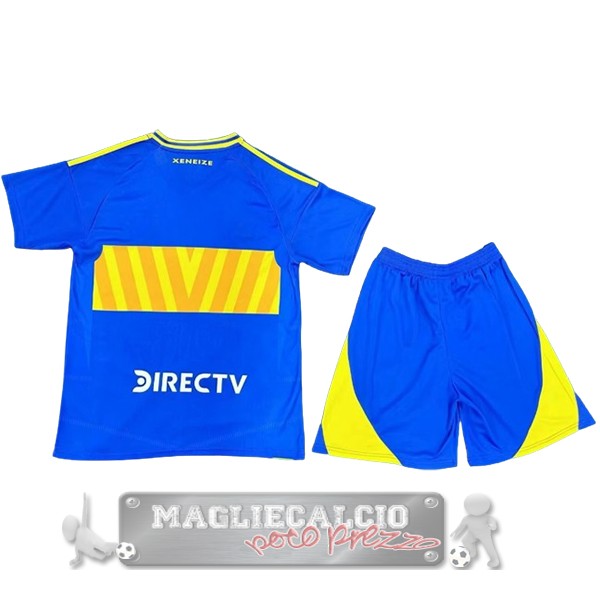Home Maglia Calcio Set Completo Uomo Boca Juniors 2024 2025