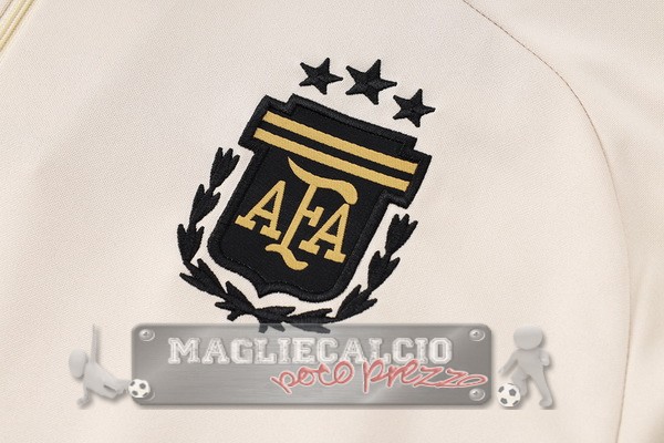 Set Completo Sudadera Formazione Argentina 2024 Giallo Blu