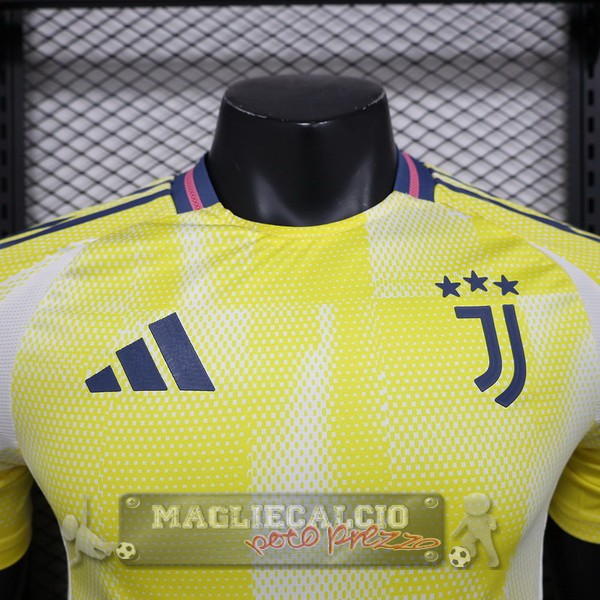 Tailandia Segunda Giocatori Maglia Calcio Juventus 2024 2025