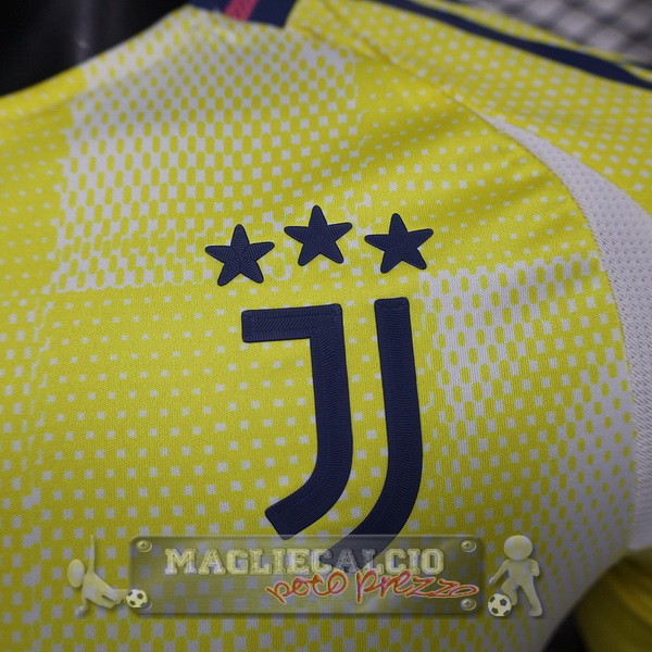 Tailandia Segunda Giocatori Maglia Calcio Juventus 2024 2025