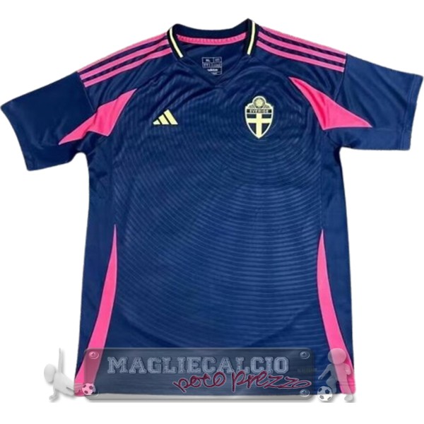 Thailandia Away Maglia Calcio Svezia 2024 Navy