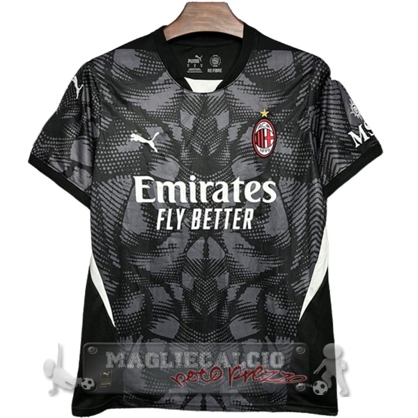 Thailandia Portiere Maglia Calcio AC Milan 2024 2025 Nero