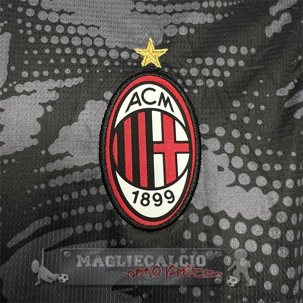Thailandia Portiere Maglia Calcio AC Milan 2024 2025 Nero