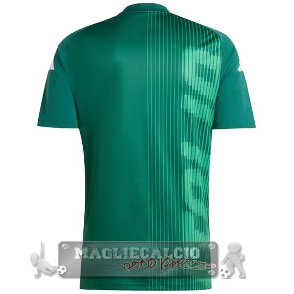 Thailandia Pre partita Maglia Calcio Italia 2024 Verde