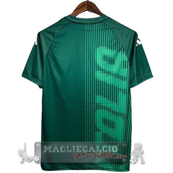 Thailandia Pre partita Maglia Calcio Italia 2024 Verde