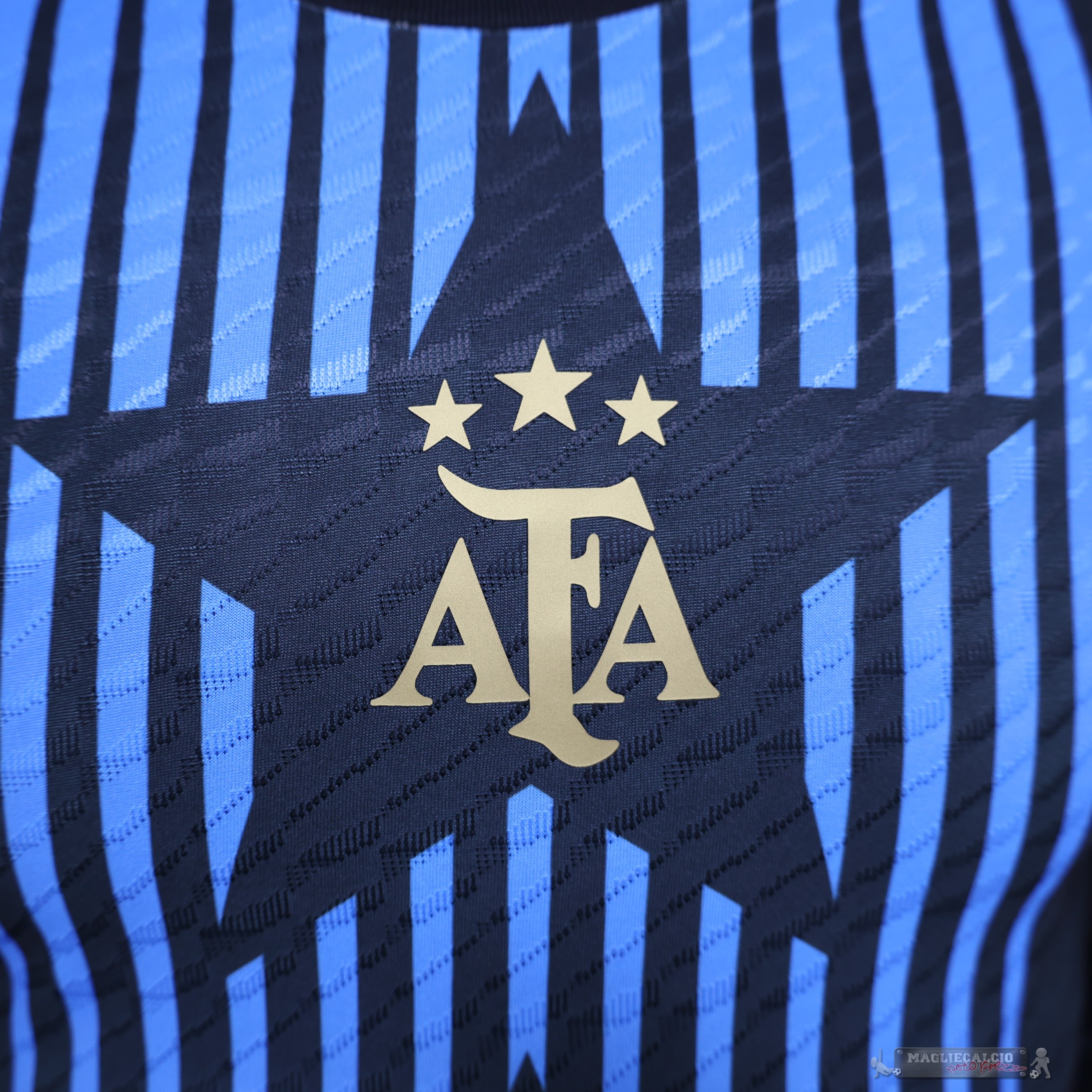 Thailandia speciale Giocatori Maglia Calcio Argentina 2024 Nero Blu