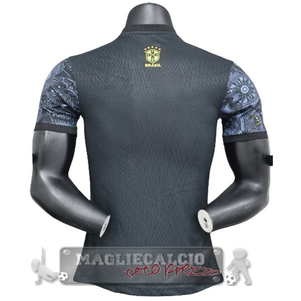 Thailandia speciale Giocatori Maglia Calcio Brasile 2024 Grigio