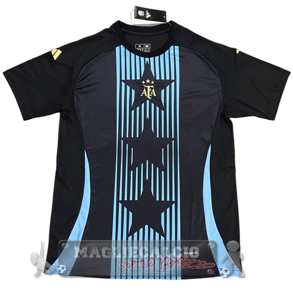 Thailandia speciale Maglia Calcio Argentina 2024 Nero Blu