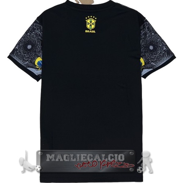 Thailandia speciale Maglia Calcio Brasile 2024 Grigio