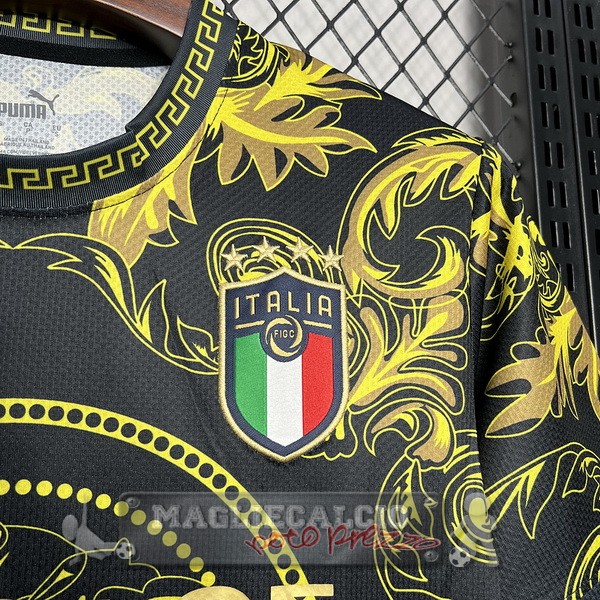 Thailandia speciale Maglia Calcio Italia 2024 Giallo Nero