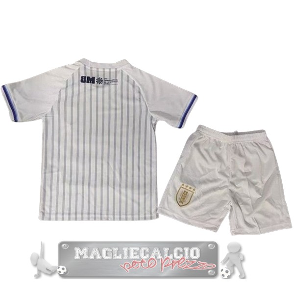 Uruguay Set Completo Bambino Maglia Calcio Away 2024