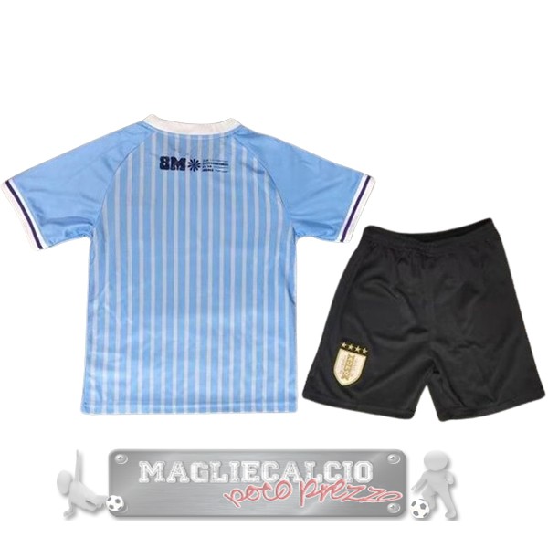 Uruguay Set Completo Bambino Maglia Calcio Home 2024