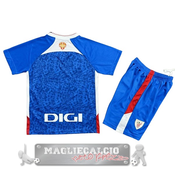 Away Conjunto De Bambino Athletic Bilbao 2024 2025 Blu