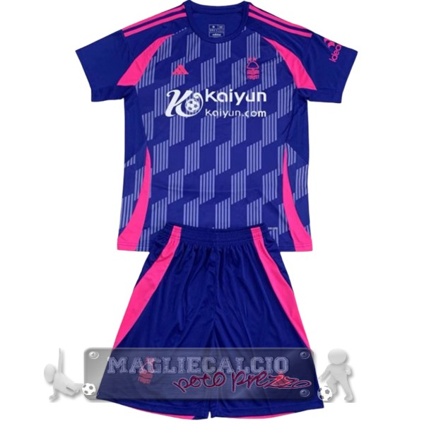 Away Conjunto De Uomo Nottingham Forest 2024 2025 Blu