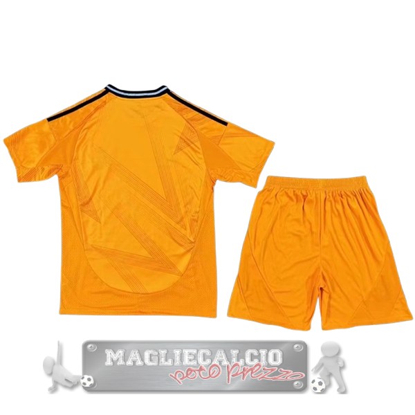 Away Conjunto De Uomo Real Madrid 2024 2025 Arancione
