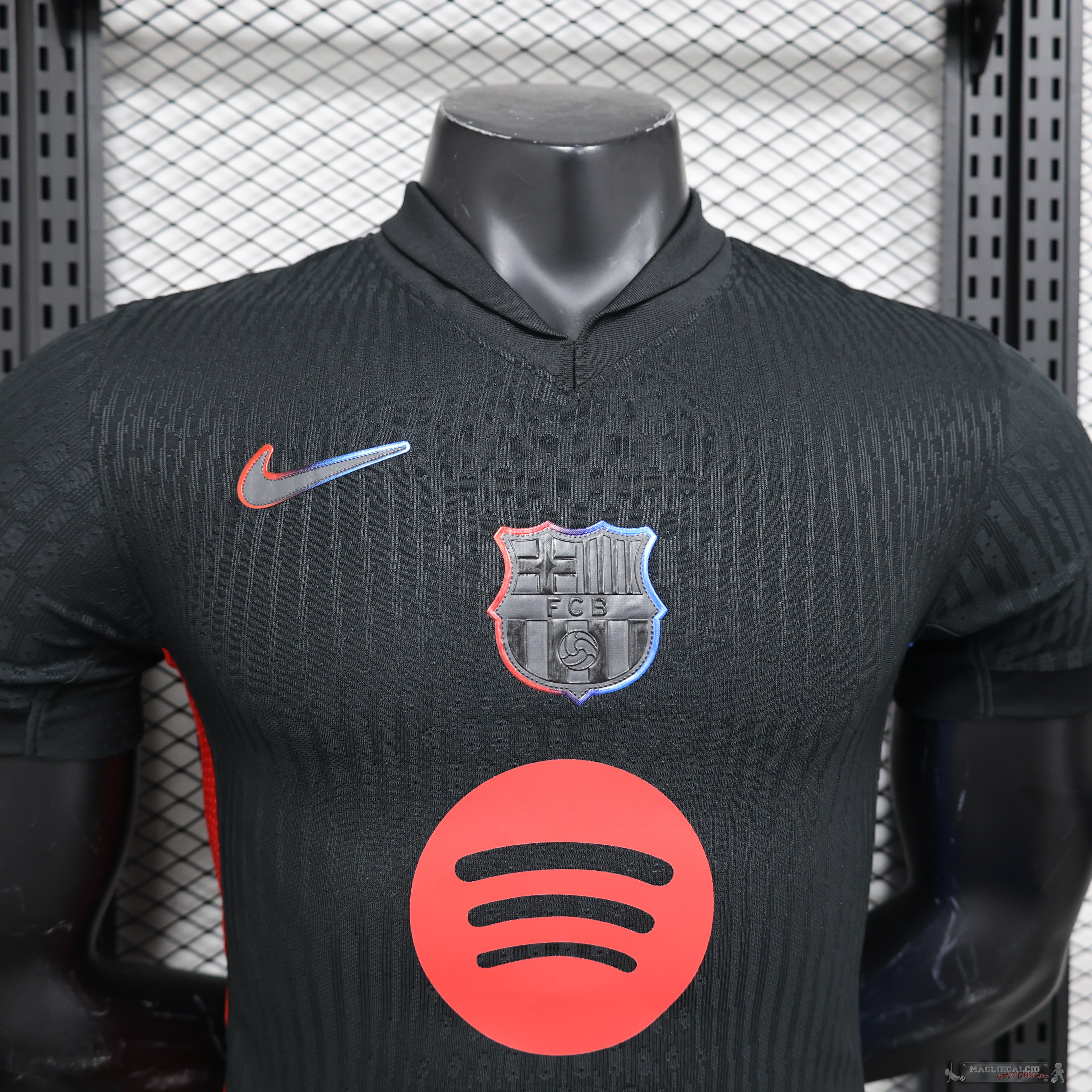 Away Giocatori Maglia Barcelona 2024 2025 I Nero
