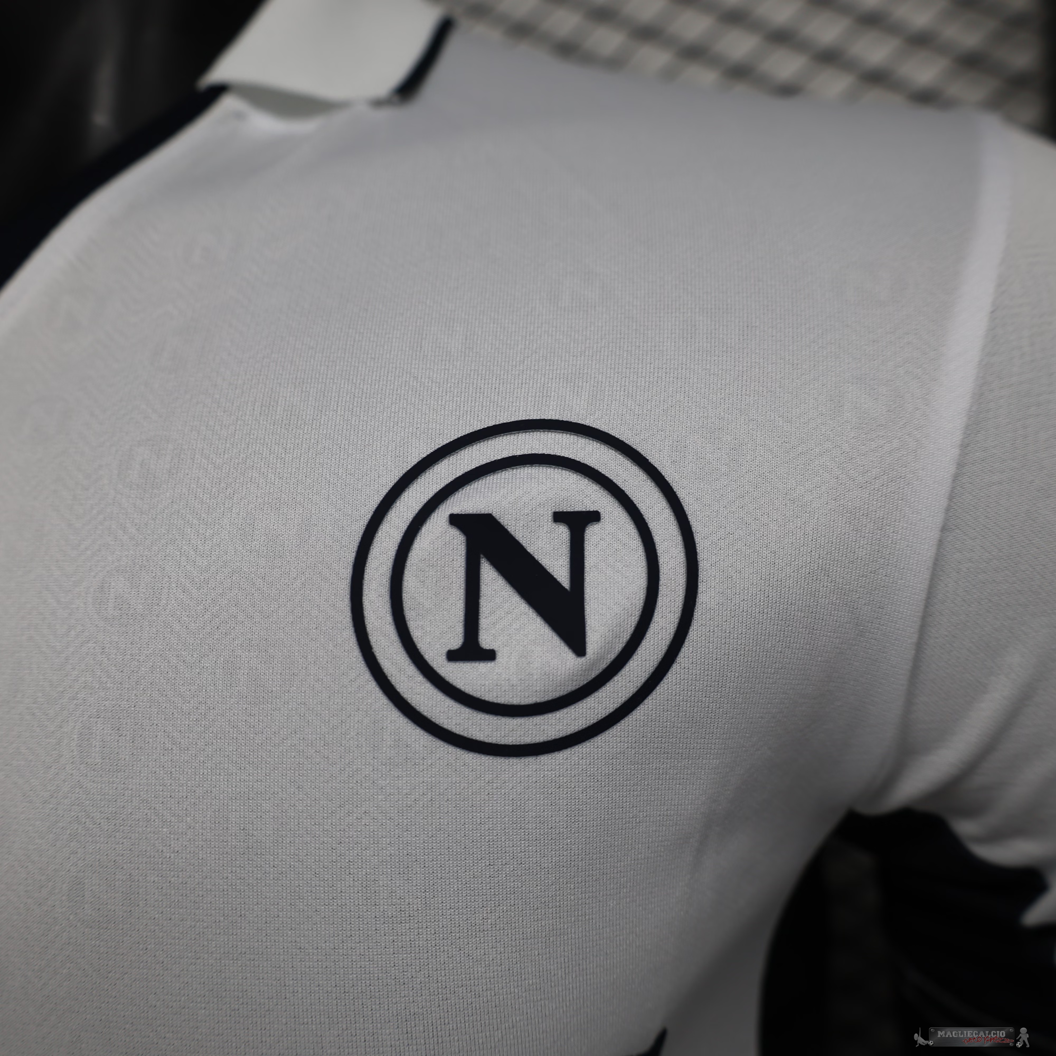 Away Giocatori Maglia Napoli 2024 2025 Bianco
