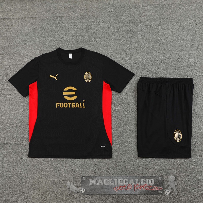 Formazione Set Completo AC Milan 2024 2025 Nero I Rosso