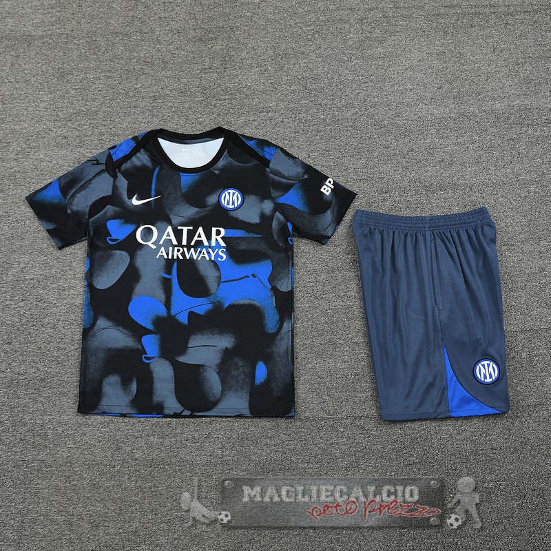 Formazione Set Completo Inter Milan 2024 2025 Blu Grigio