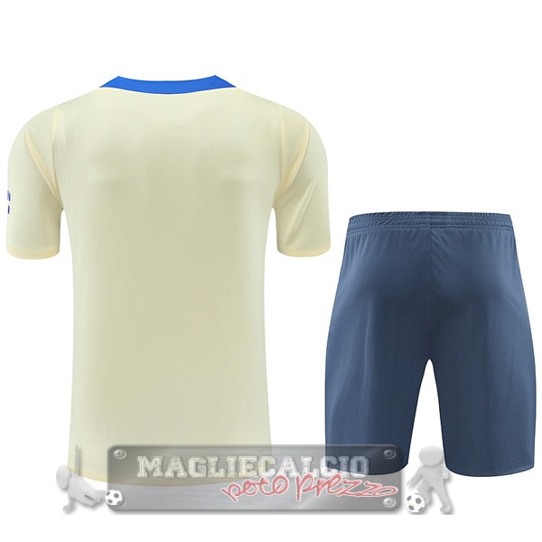 Formazione Set Completo Inter Milan 2024 2025 Giallo Grigio