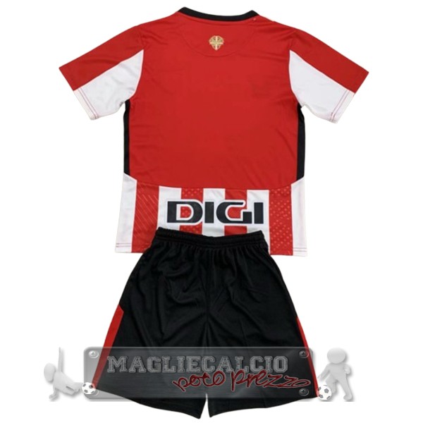 Home Conjunto De Bambino Athletic Bilbao 2024 2025 Rosso Bianco