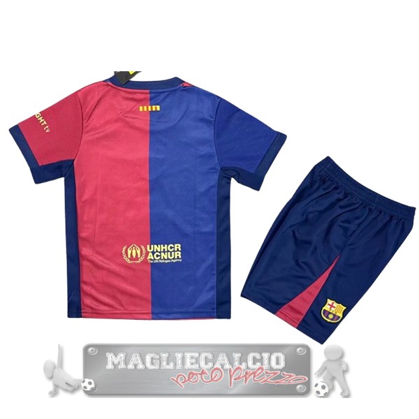 Home Conjunto De Bambino Barcelona 2024 2025 Blu I Rosso