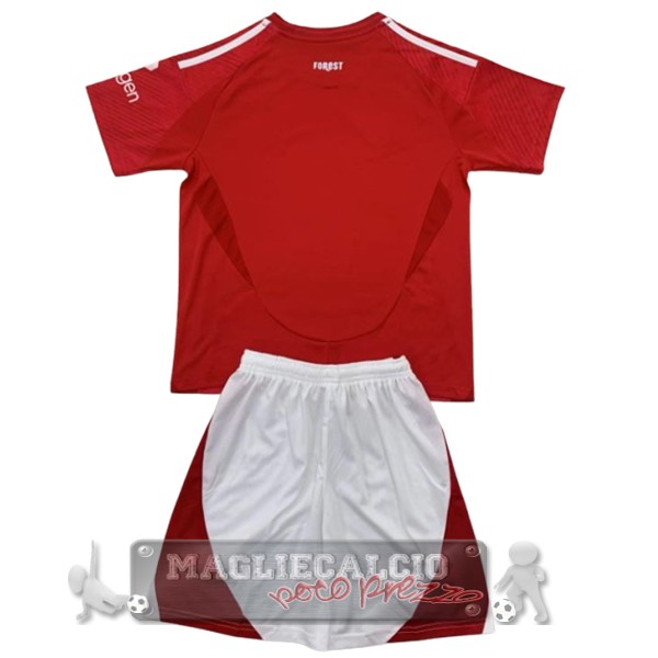 Home Conjunto De Bambino Nottingham Forest 2024 2025 Rosso