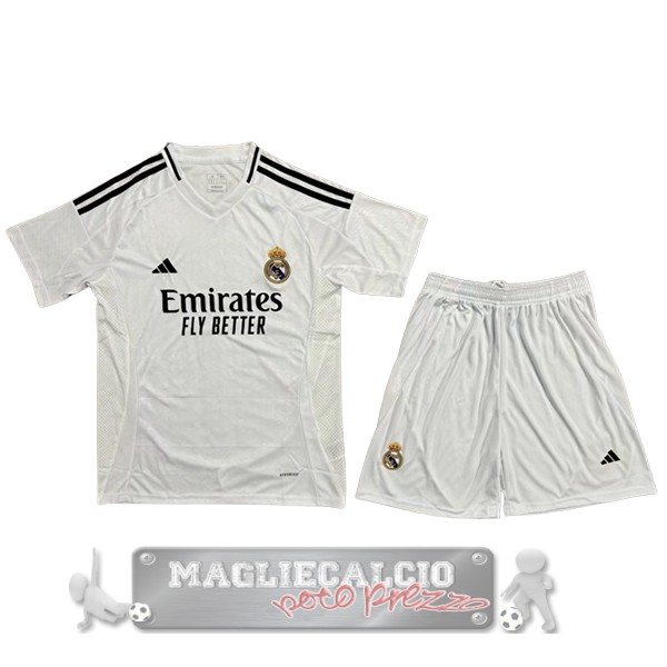 Home Conjunto De Uomo Real Madrid 2024 2025 Bianco