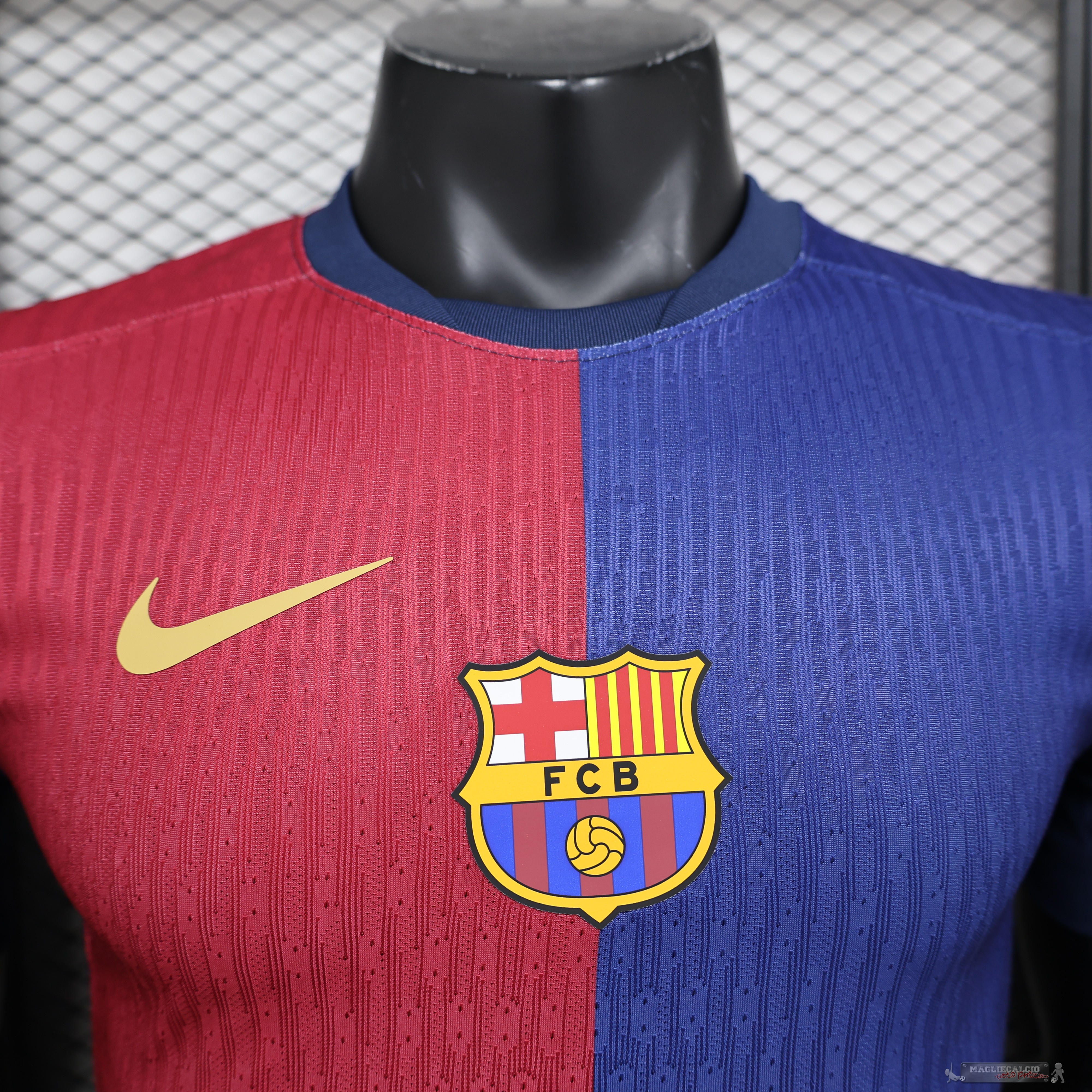 Home Giocatori Maglia Barcelona 2024 2025 Blu II Rosso