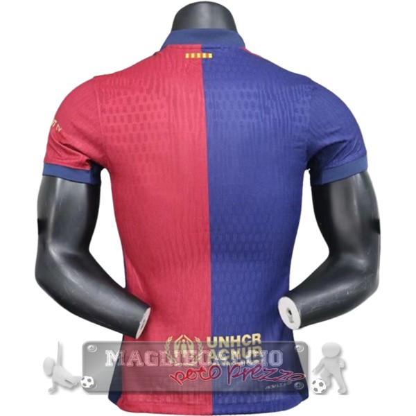 Home Giocatori Maglia Barcelona 2024 2025 Blu II Rosso