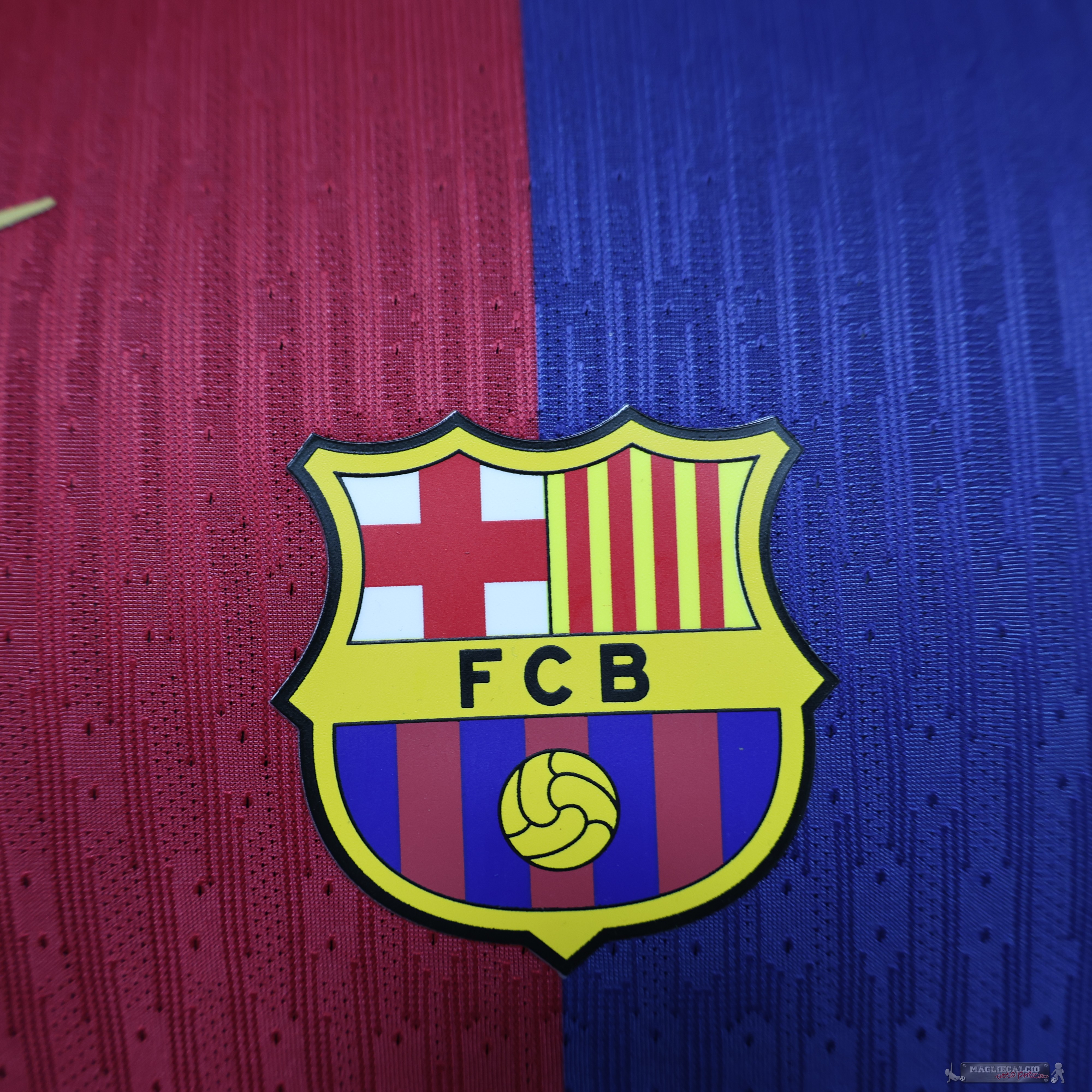 Home Giocatori Maglia Barcelona 2024 2025 Blu I Rosso