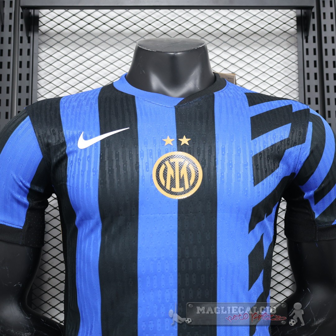 Home Giocatori Maglia Inter Milán 2024 2025 Blu I Nero