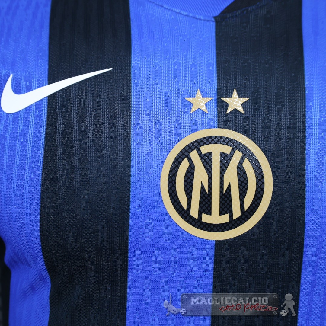 Home Giocatori Maglia Inter Milán 2024 2025 Blu I Nero