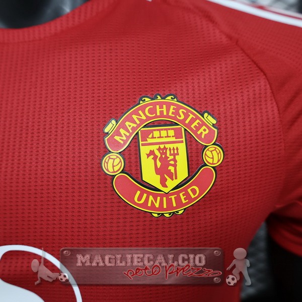 Home Giocatori Maglia Manchester United 2024 2025 Rosso