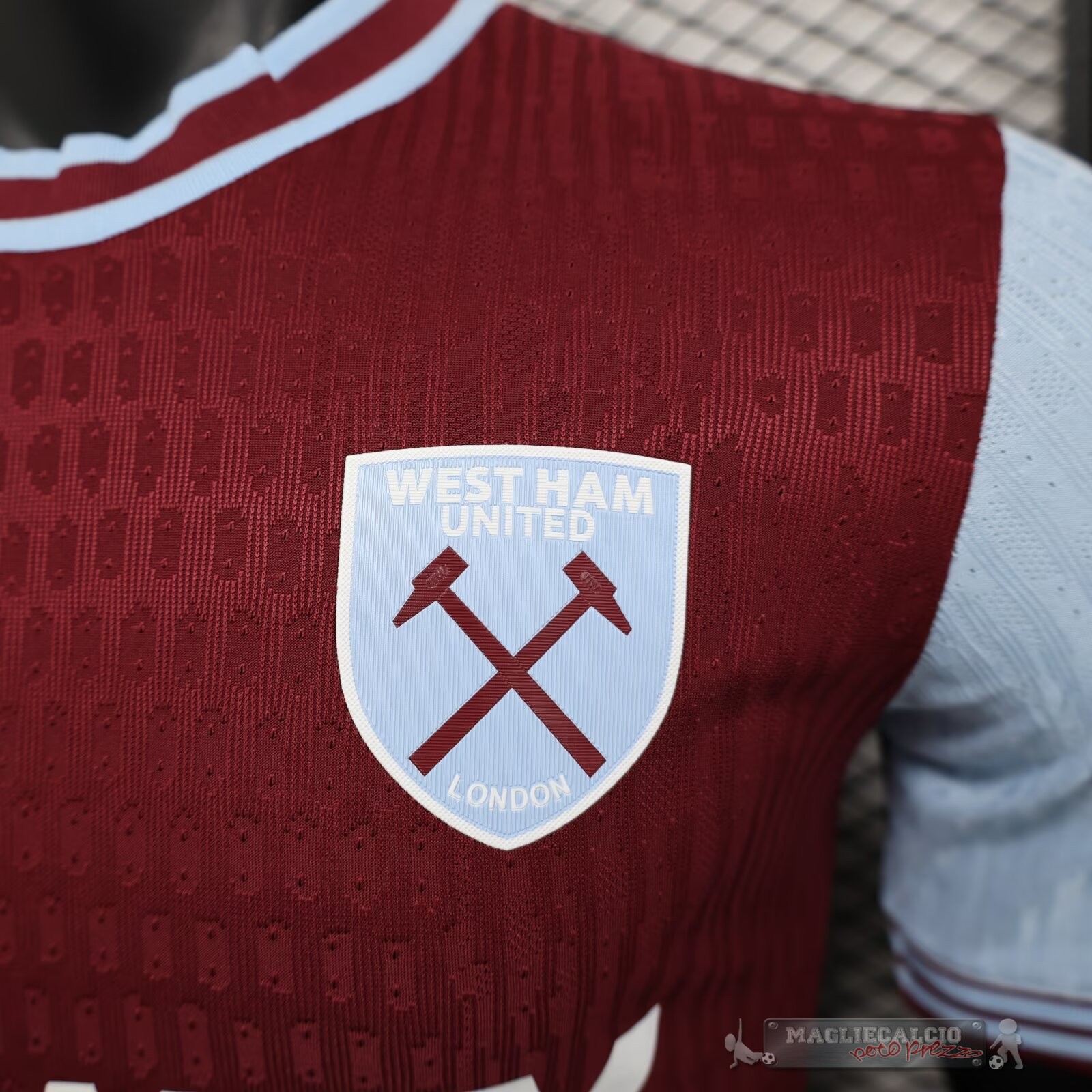 Home Maglia Giocatori West Ham United 2024 2025 Rosso