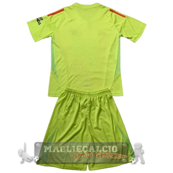 Portiere Conjunto De Bambino Arsenal 2024 2025 Giallo
