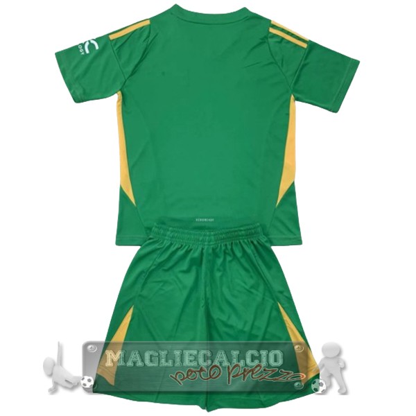 Portiere Conjunto De Bambino Manchester United 2024 2025 Verde