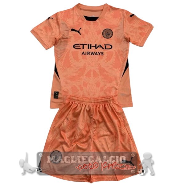 Portiere Conjunto De Uomo Manchester City 2024 2025 Arancione