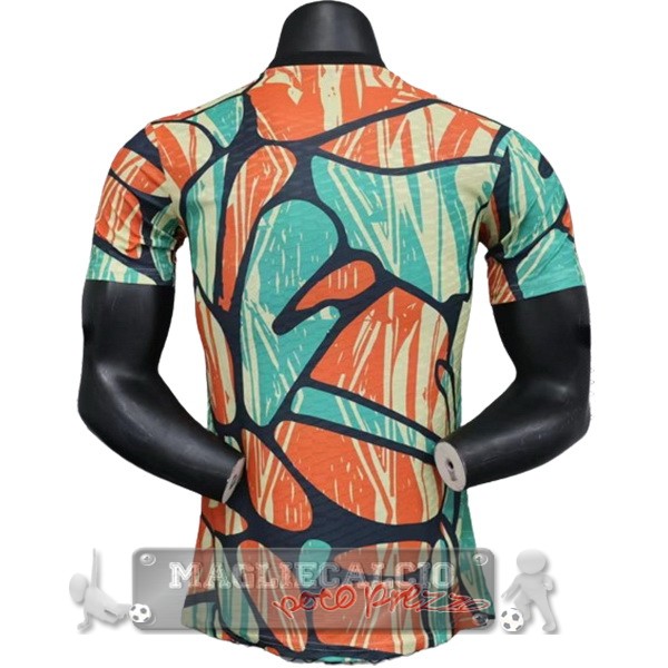 Pre partita Giocatori Maglia Arsenal 2024 2025 Arancione