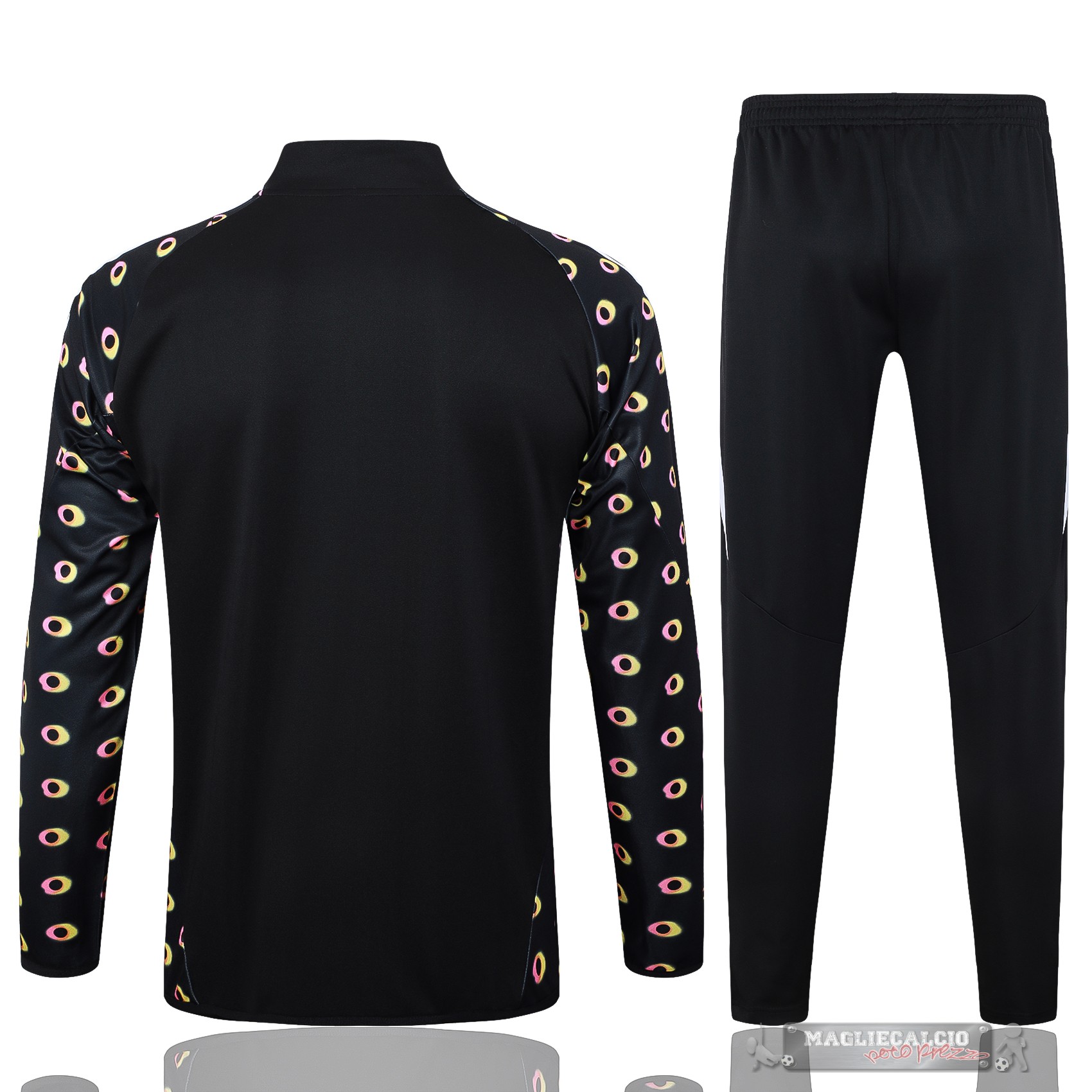 Set Completo Set Completo Lunga Zip Giacca Juventus 2024 2025 Nero Bianco