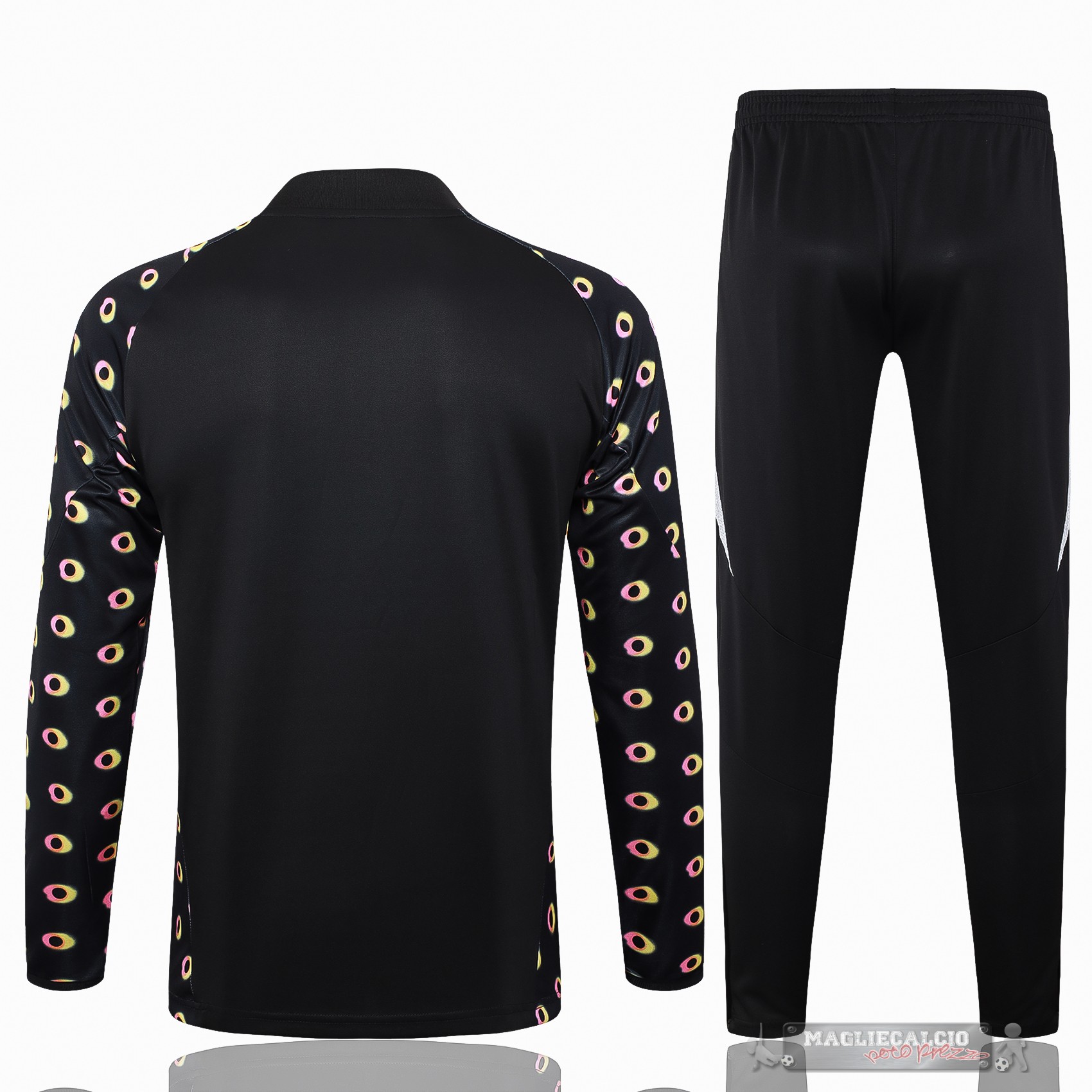 Set Completo Sudadera Formazione Juventus 2024 2025 Nero Bianco